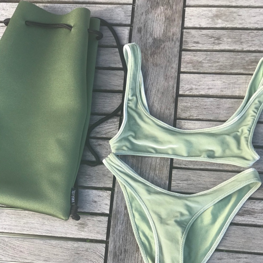 Triangl Velvet Bikini Size XXSmall⚡️SOLD